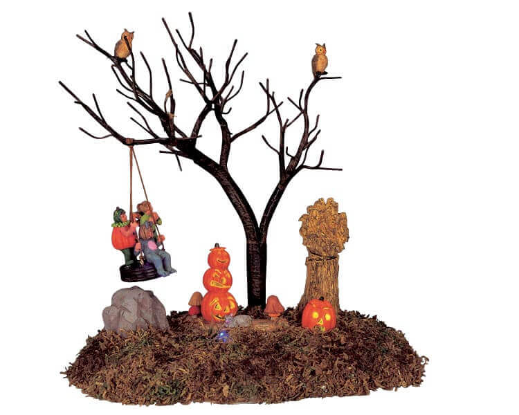 lemax-haunted-tire-swing-miniaturszene-spooky-town image 1