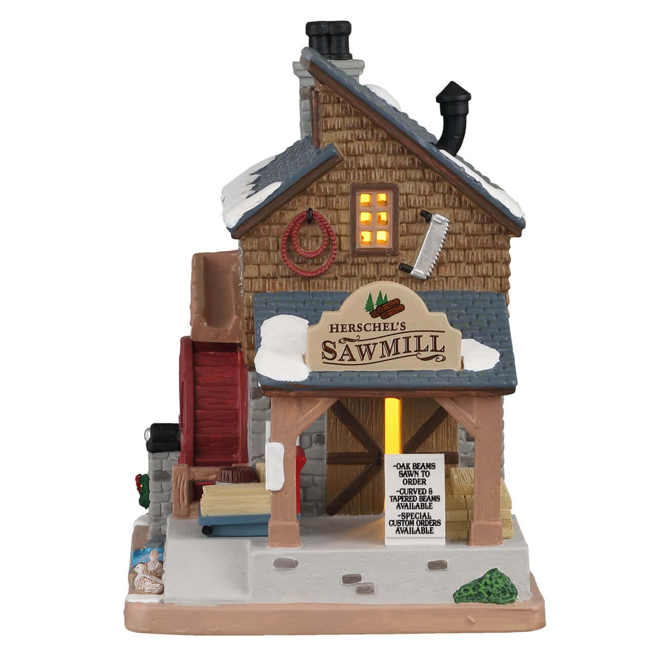 lemax-herschel-s-sawmill-beleuchtetes-miniatur-s-gewerk-vail-village image 3