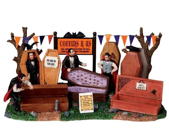 lemax-coffins-r-us-spooky-town-geb-ude image 1