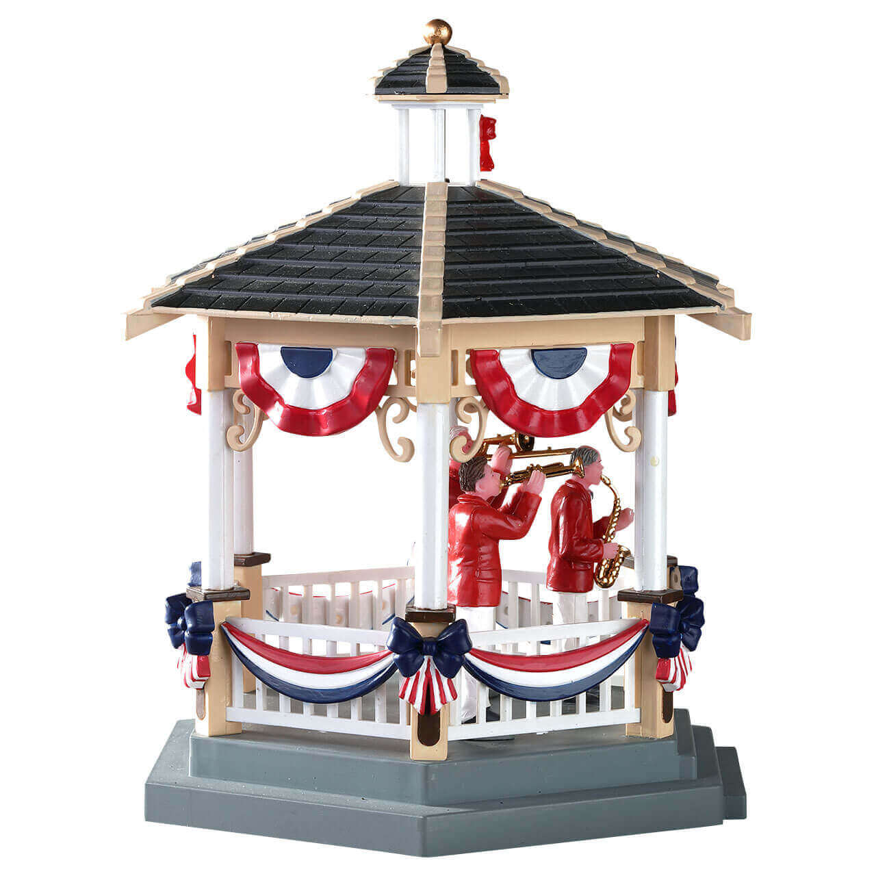 lemax-park-gazebo-weihnachtsdorf-pavillon image 3