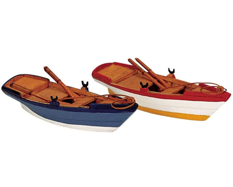 lemax-wooden-dories-miniatur-boote-deko image 1