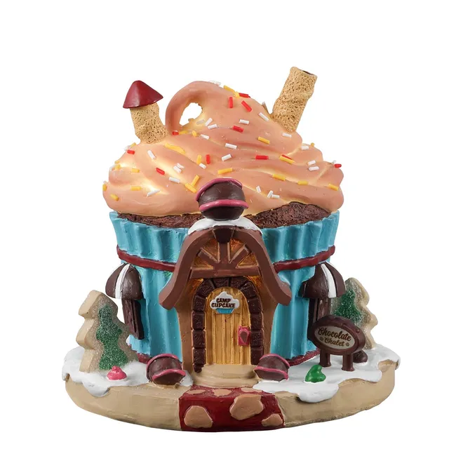 lemax-chocolate-chalet-sugar-n-spice-miniaturhaus image 1