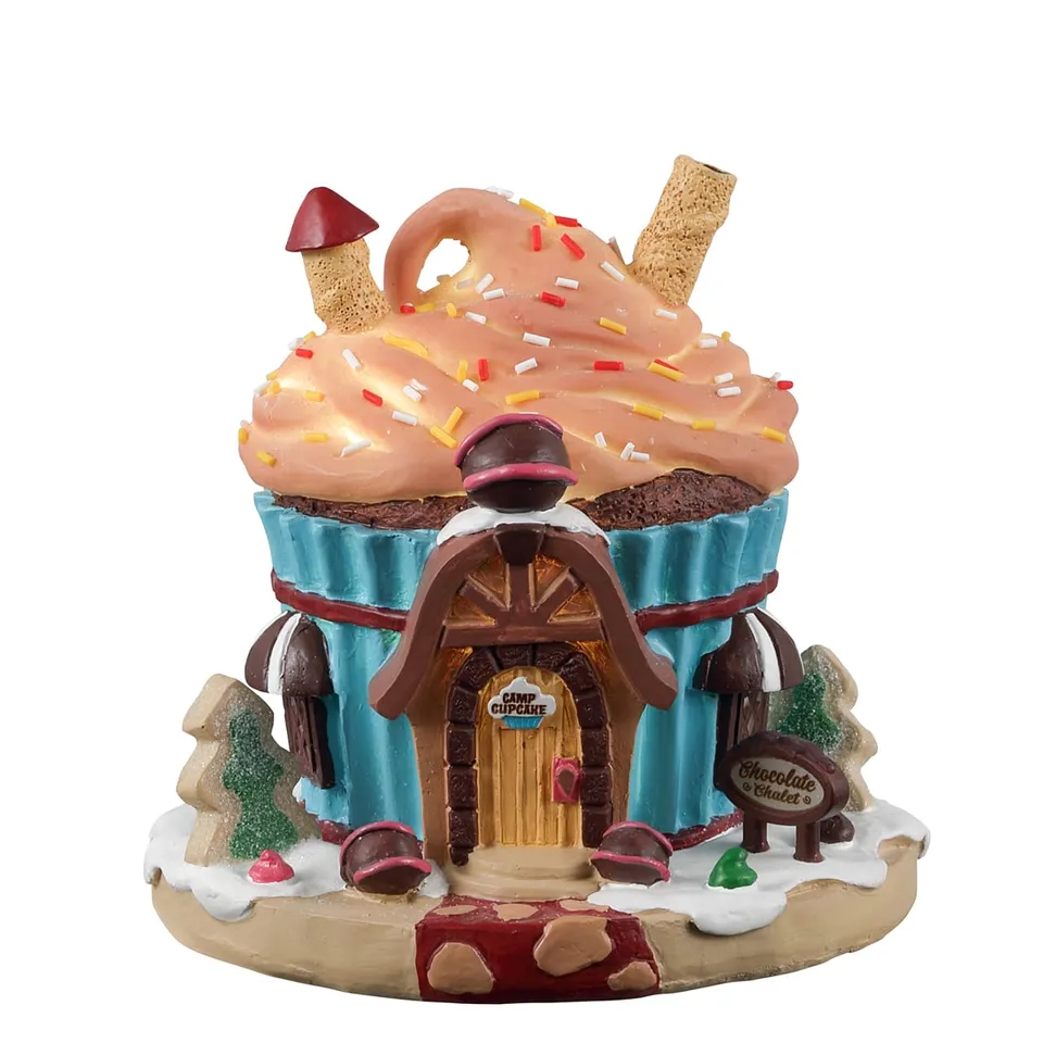 lemax-chocolate-chalet-sugar-n-spice-miniaturhaus image 1