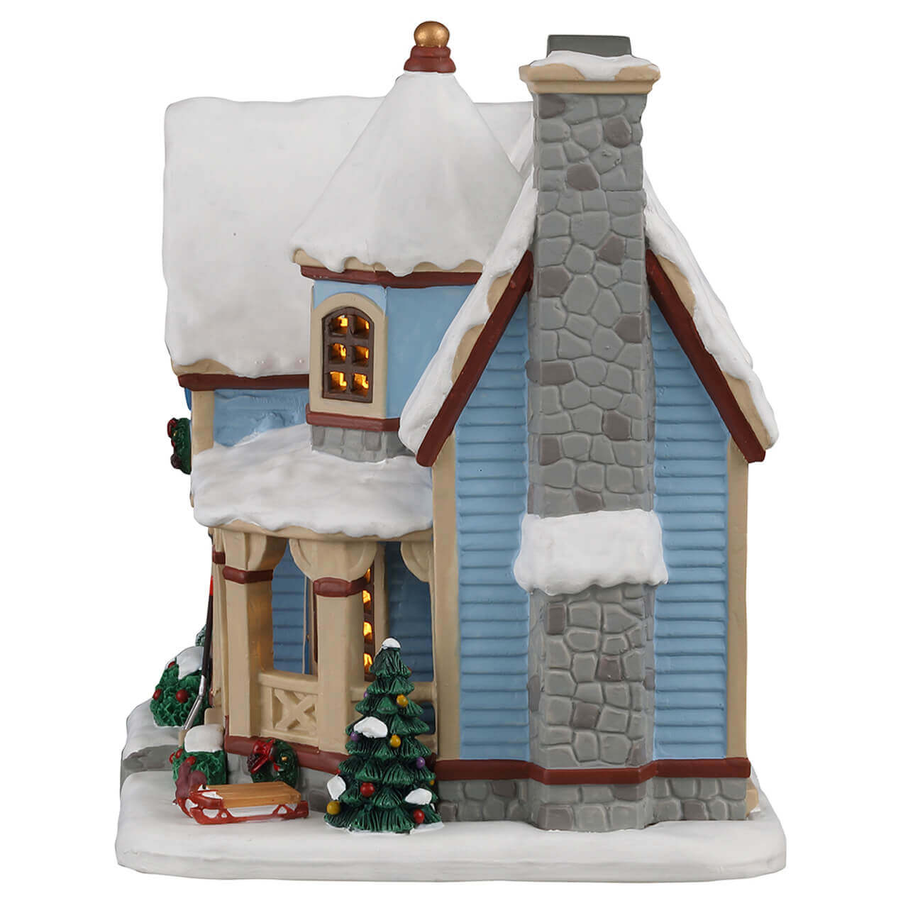 lemax-snow-day-at-the-wilson-s-house-winterhaus image 3