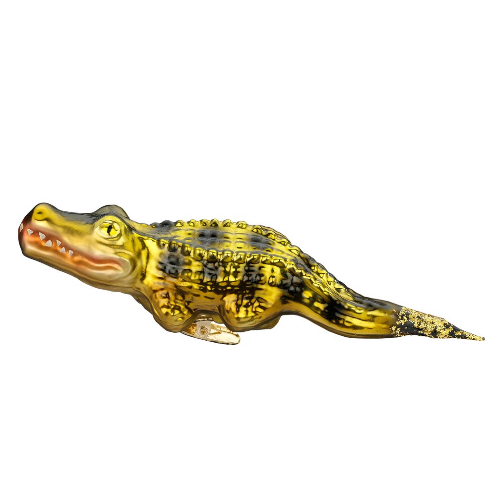 inge-glas-krokodil-glasfigur-16-cm-gr-n image 1