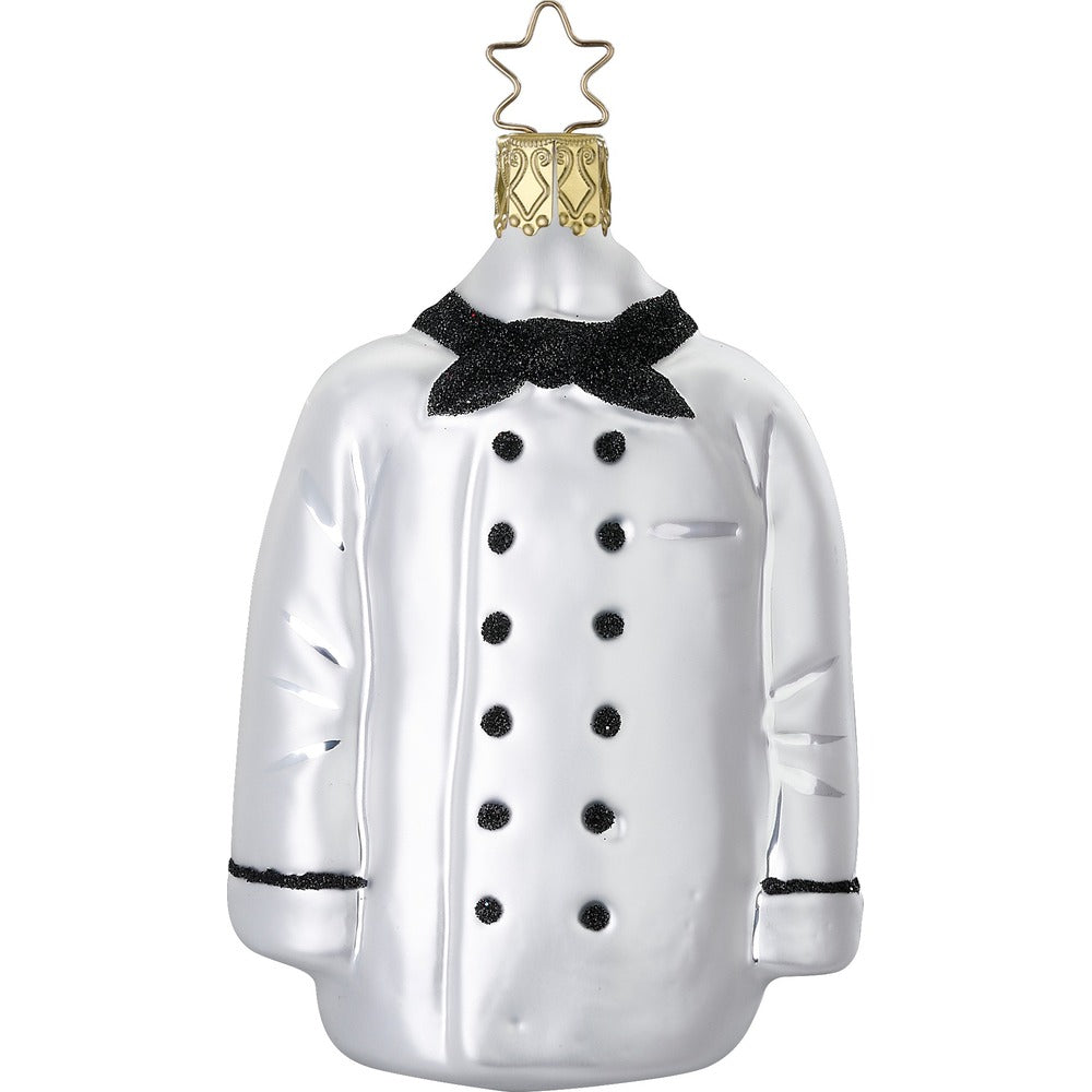 inge-glas-manufaktur-franz-sische-kochjacke-weihnachtsanh-nger-aus-glas-9-cm-wei image 1