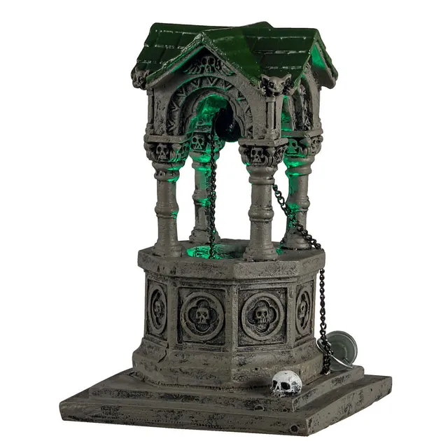 lemax-gothic-well-beleuchteter-spooky-town-brunnen image 1