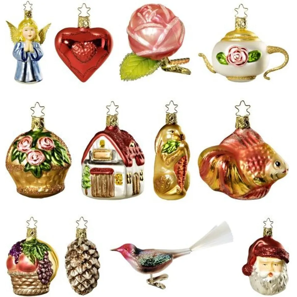 inge-glas-hochzeitskollektion-christbaumschmuck-6-5-10-5-cm-12-stk image 1