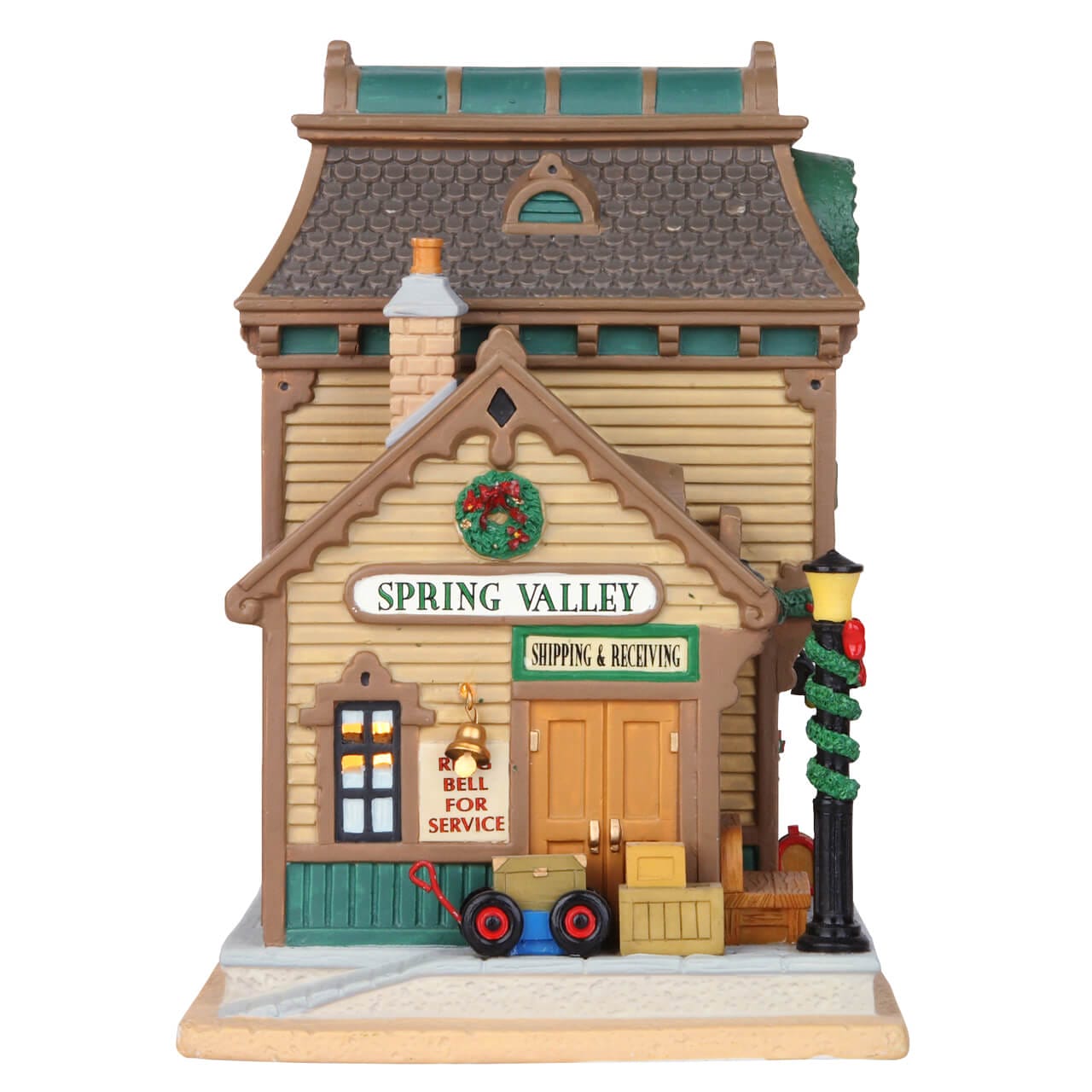 lemax-spring-valley-depot-holidays-seasons-miniatur-bahnhof image 3