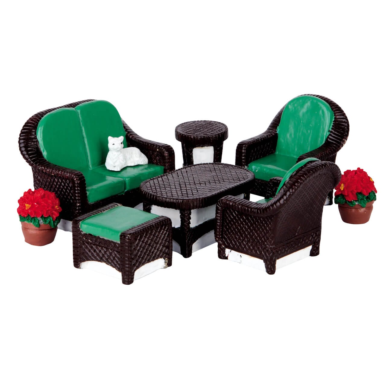 lemax-wicker-lawn-set-miniatur-zubeh-r-8-teilig image 2