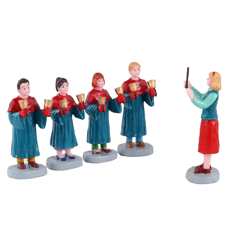 lemax-handbell-choir-weihnachtschor-miniaturfiguren image 1
