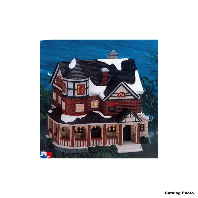lemax-manchester-house-beleuchtetes-miniaturhaus image 1