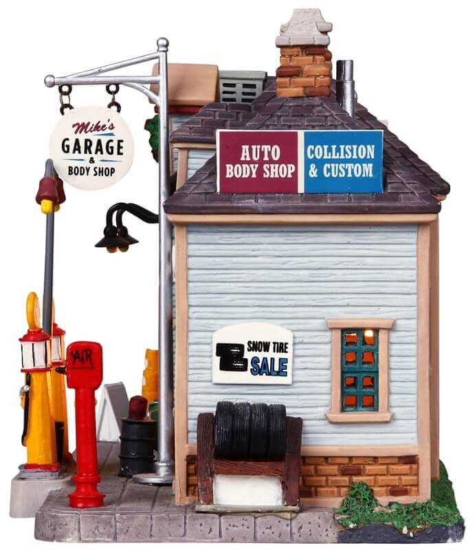 lemax-mike-s-auto-repair-body-shop-beleuchtetes-geb-ude image 2