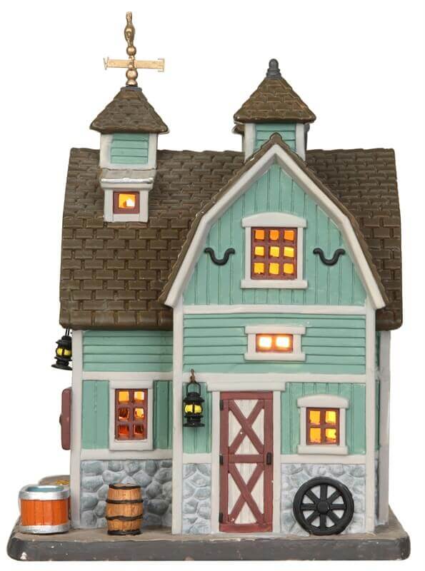 lemax-meadowbrook-stable-weihnachtsdorf-stall-geb-ude image 3