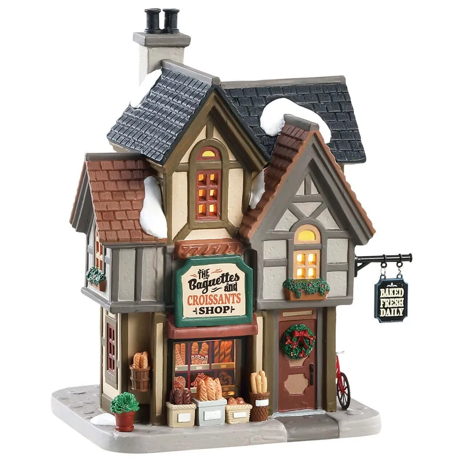 lemax-the-baguettes-and-croissants-shop-miniaturhaus image 1