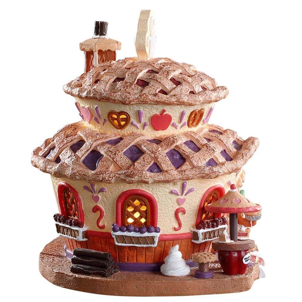lemax-ginger-s-pie-shop-beleuchtetes-kuchenhaus-miniatur image 3