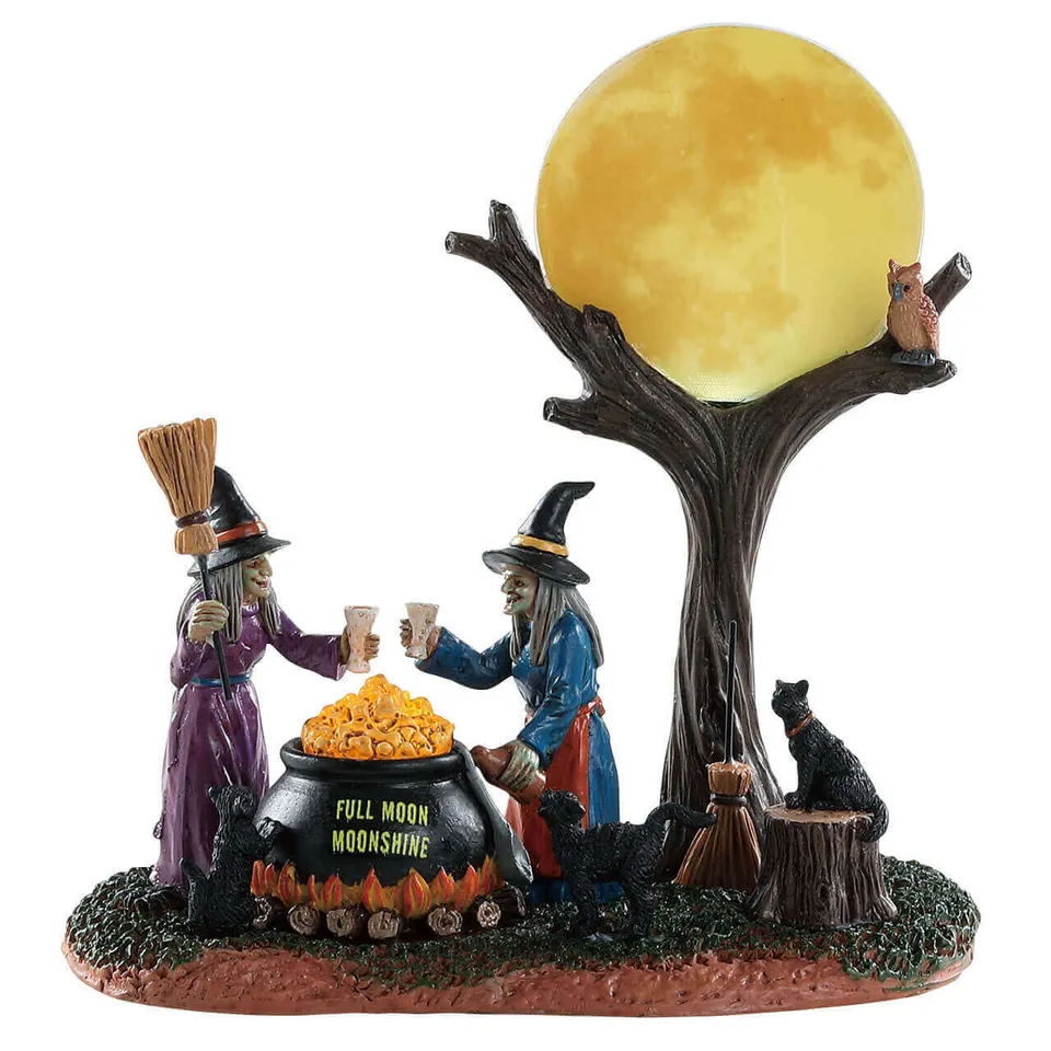 lemax-full-moon-moonshine-spooky-town-figur image 1