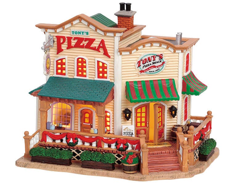 lemax-tony-s-pizza-shack-weihnachtsdorf-geb-ude image 1