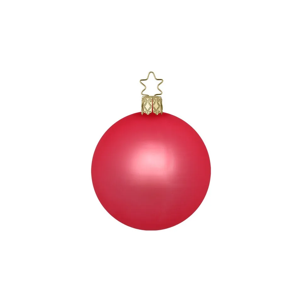 inge-glas-kugel-pfingstrose-matt-10-cm-christbaumkugel image 1