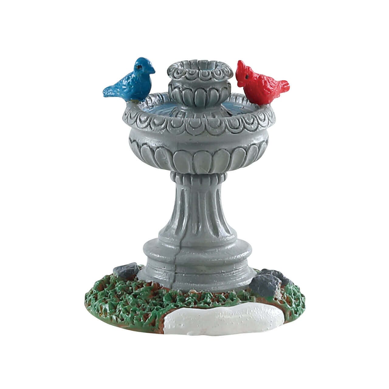 lemax-bird-fountain-caddington-parkbrunnen-miniatur image 1