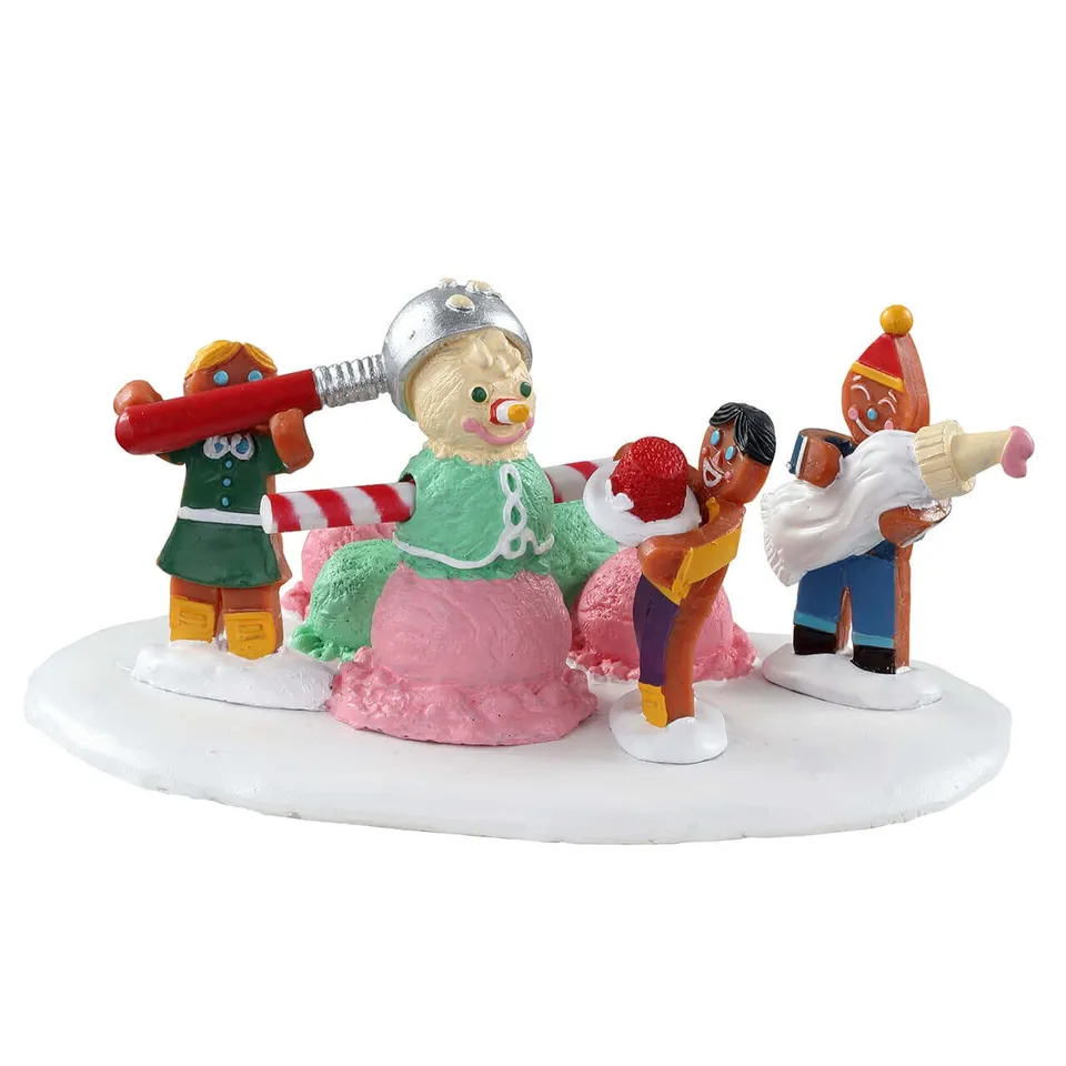 lemax-triple-scoop-snowman-sugar-n-spice-schneemann-figur image 1