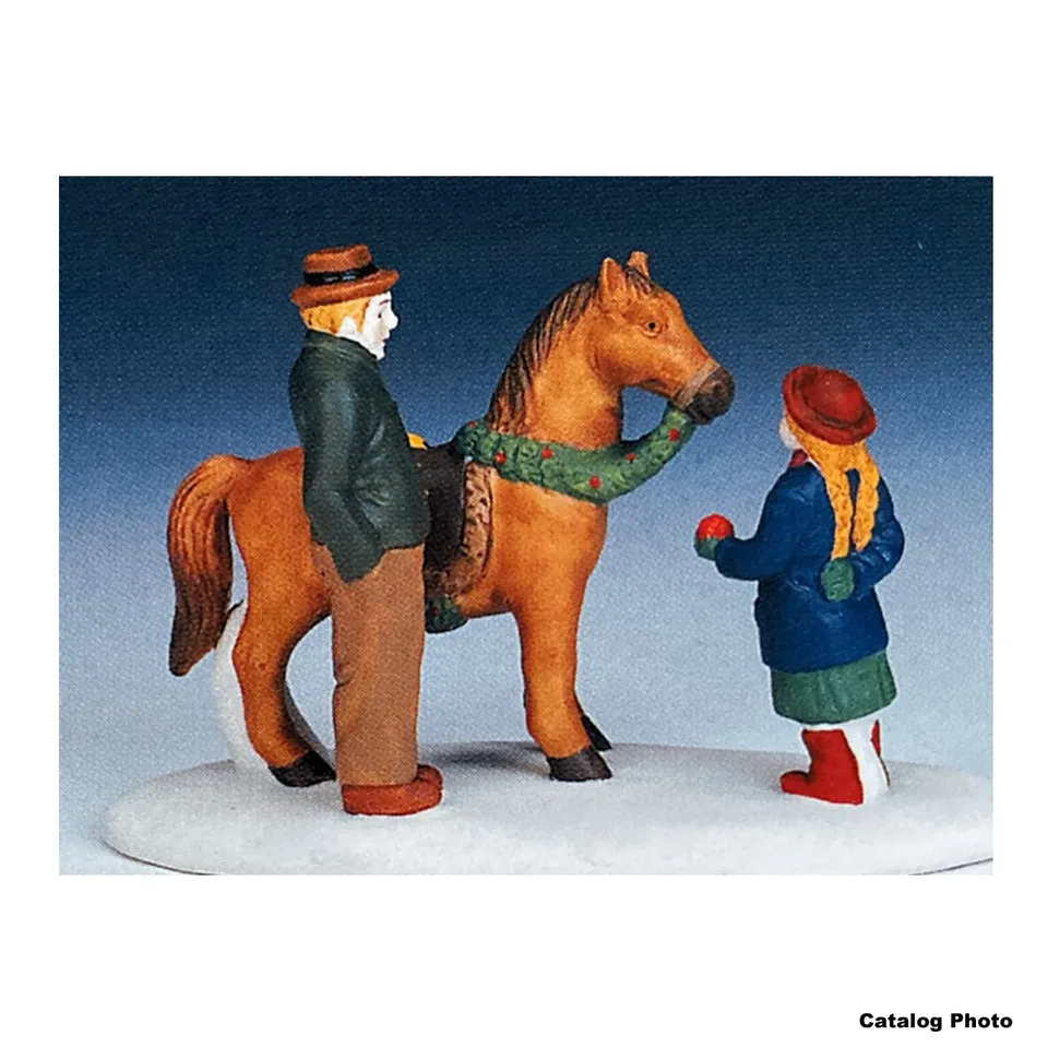 lemax-merry-christmas-mr-pony-miniatur-figur image 1