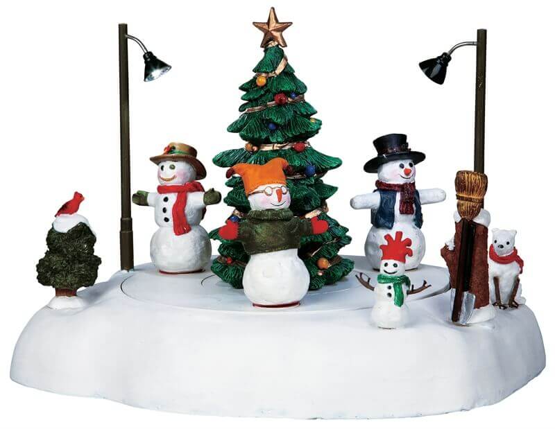 lemax-snowman-jamboree-schneemann-miniatur-szene image 1