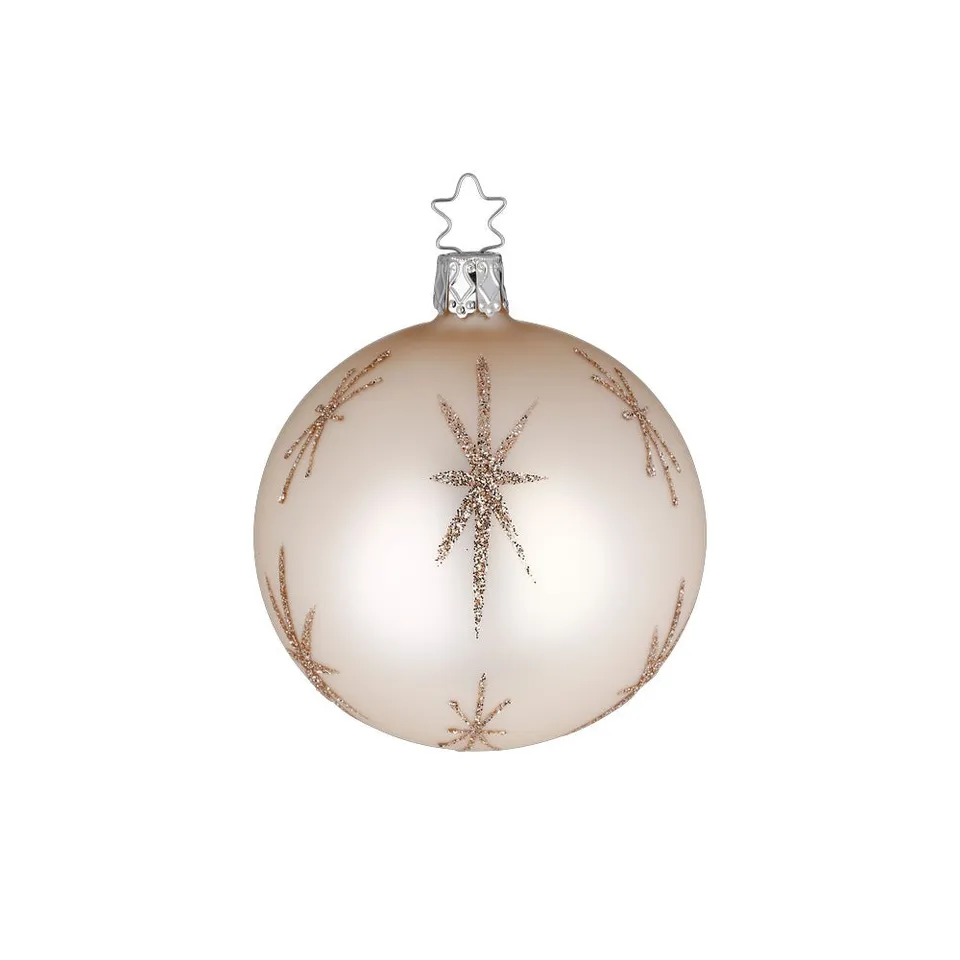 inge-glas-sternentanz-christbaumkugel-6-cm-creme-beige image 1