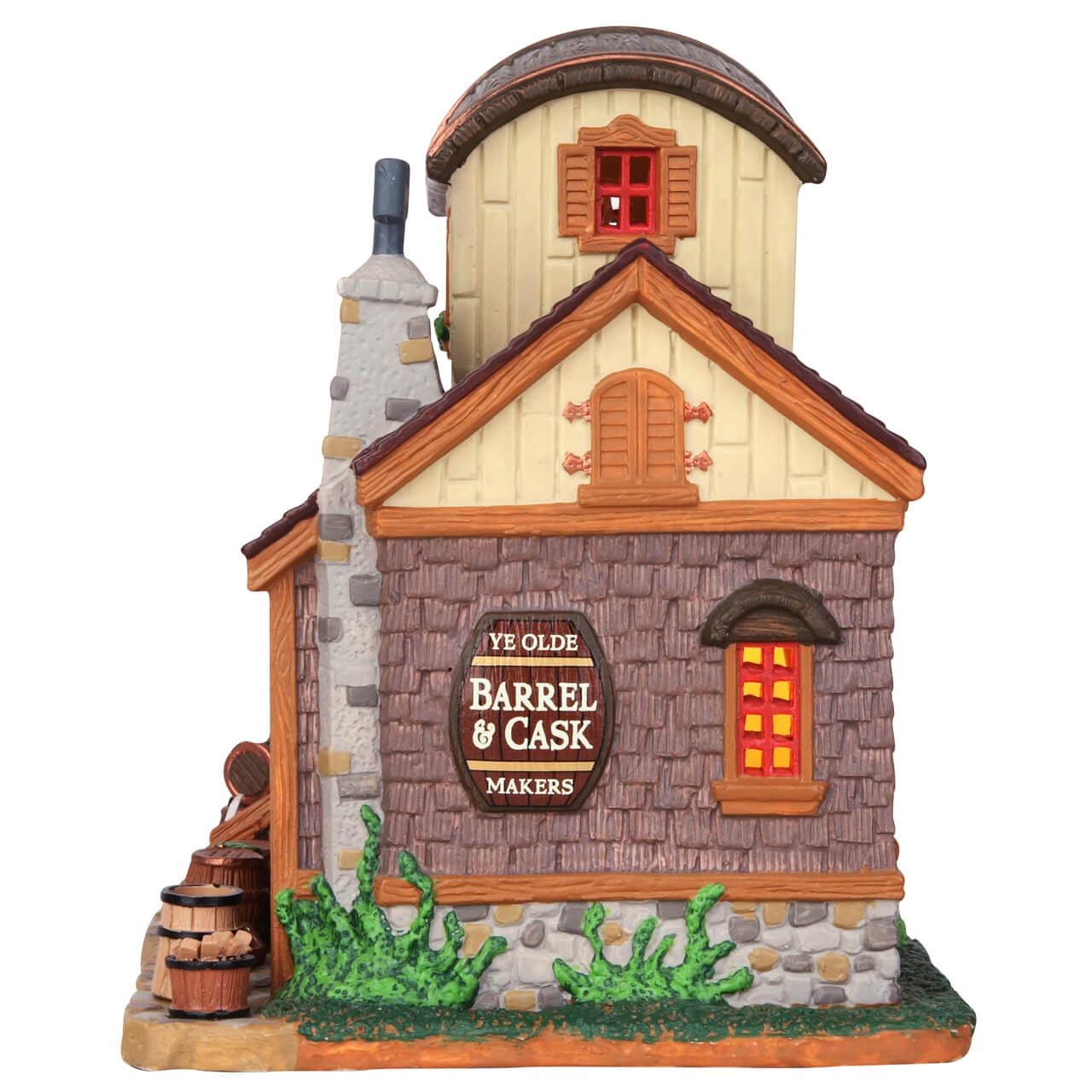 lemax-ye-olde-barrel-cask-makers-weihnachtsdorf-geb-ude image 2
