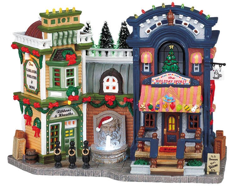 lemax-holiday-treasures-christmas-shops-weihnachtshaus image 1