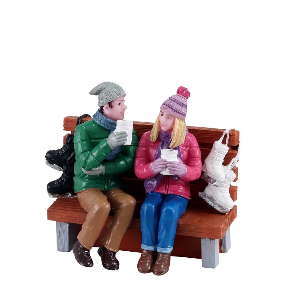 lemax-hot-cocoa-drinkers-caddington-figuren image 1