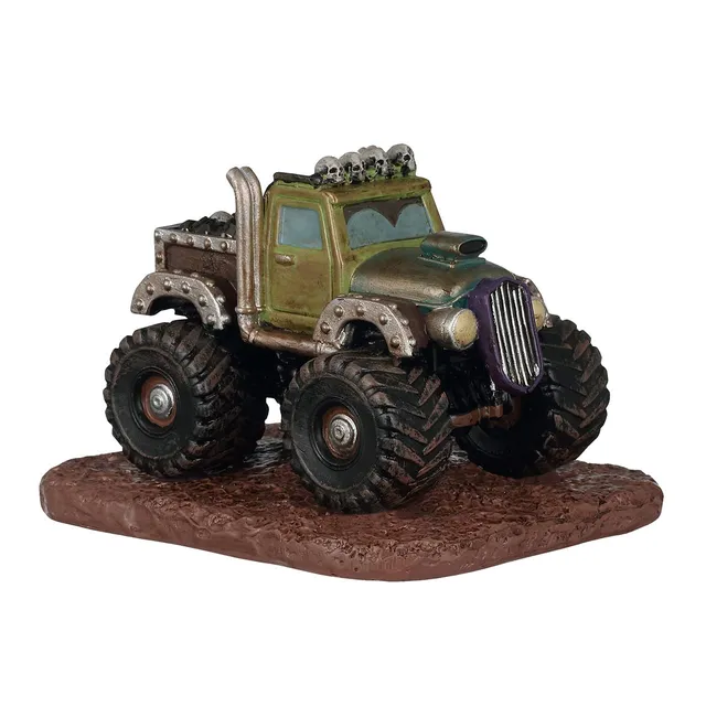 lemax-wretched-wreck-monster-truck-spooky-town-fahrzeug image 1