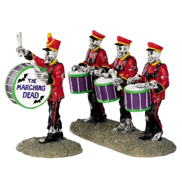 lemax-drum-corpse-set-of-2-spooky-town-figuren image 1