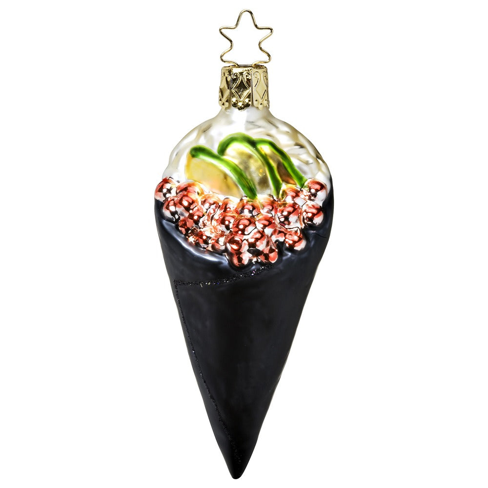 inge-glas-temaki-christbaumkugel-10-5-cm-schwarz image 1