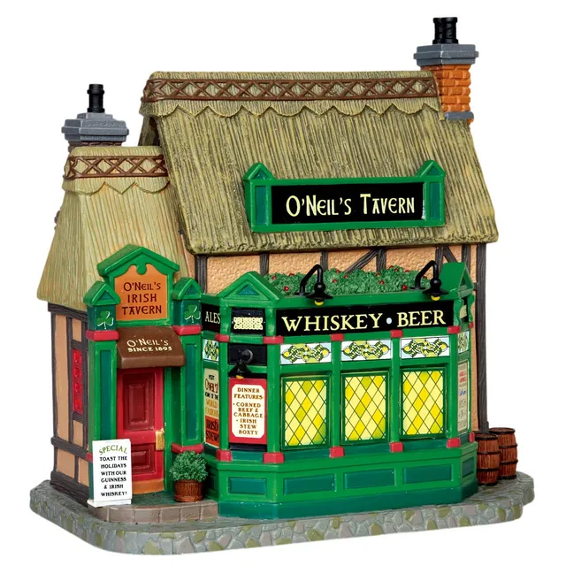 lemax-o-neil-s-irish-tavern-miniaturhaus image 1