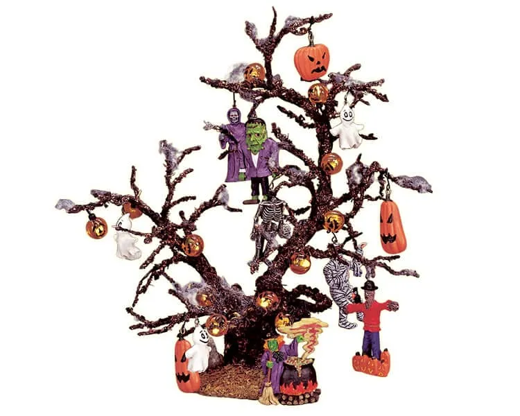 lemax-decorated-halloween-tree-beleuchteter-miniaturbaum image 1