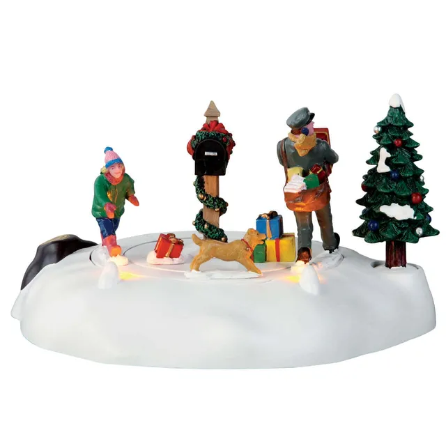 lemax-delayed-delivery-miniatur-figur-mit-hund image 1