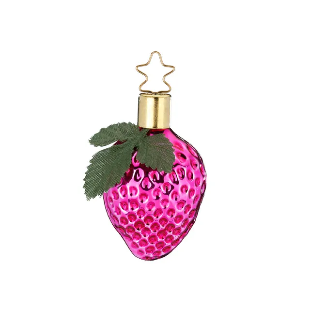 inge-glas-pinke-erdbeere-glasfigur-5-5-cm image 1