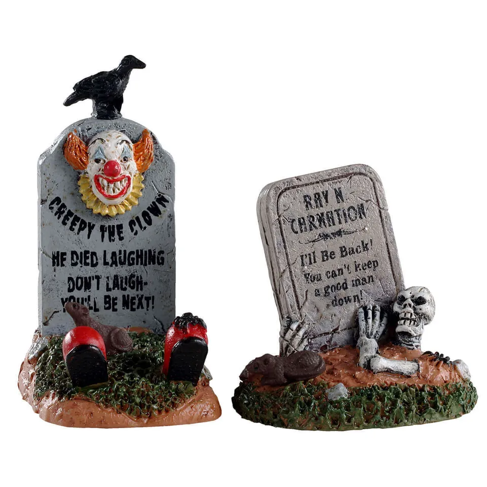 lemax-crazy-headstones-grusel-grabsteine-2er-set image 1