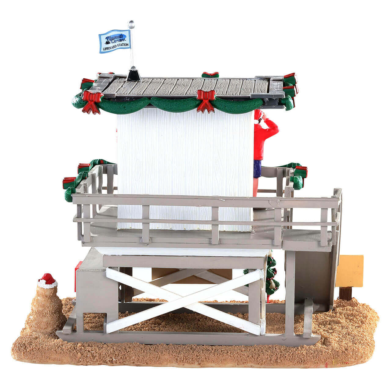lemax-lifeguard-station-miniaturhaus-station image 4