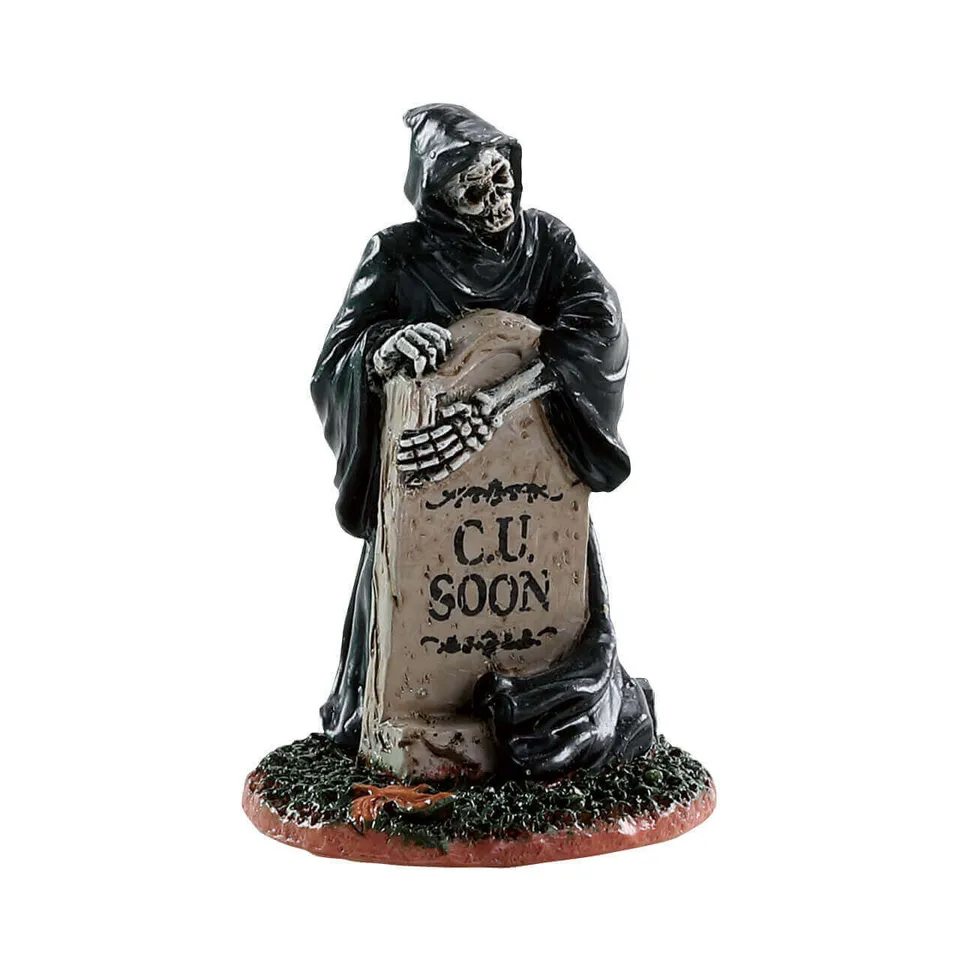 lemax-grim-reaper-tombstone-spooky-town-grabstein-figur image 1