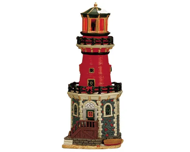 lemax-cape-mccoy-lighthouse-beleuchteter-miniatur-leuchtturm image 1