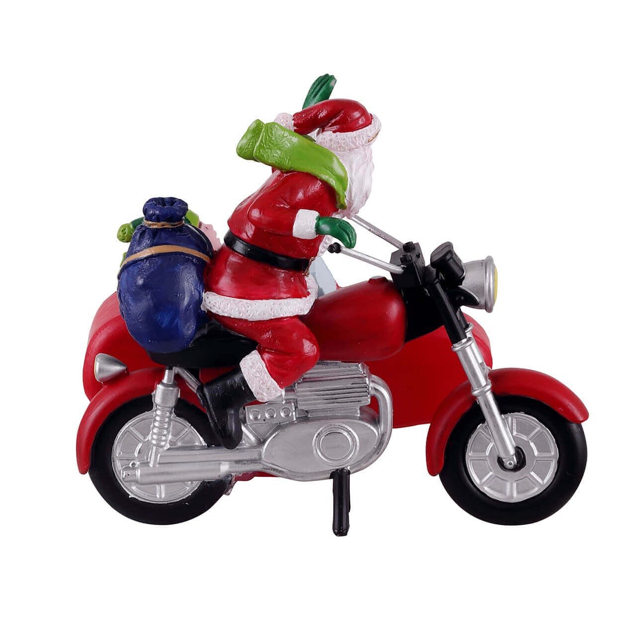 lemax-santa-express-santa-auf-motorrad-mit-beiwagen-elf image 4