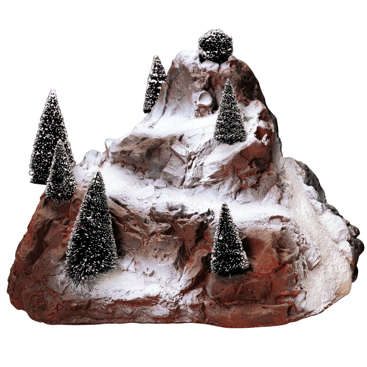 lemax-village-mountain-deko-plattform-mit-8-borstenb-umen image 1