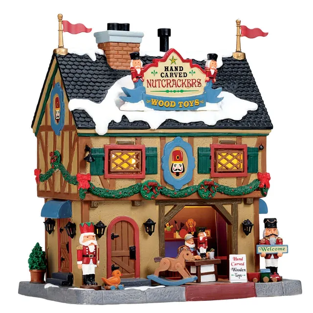 lemax-nutcracker-wood-toy-carve-miniaturszene image 1