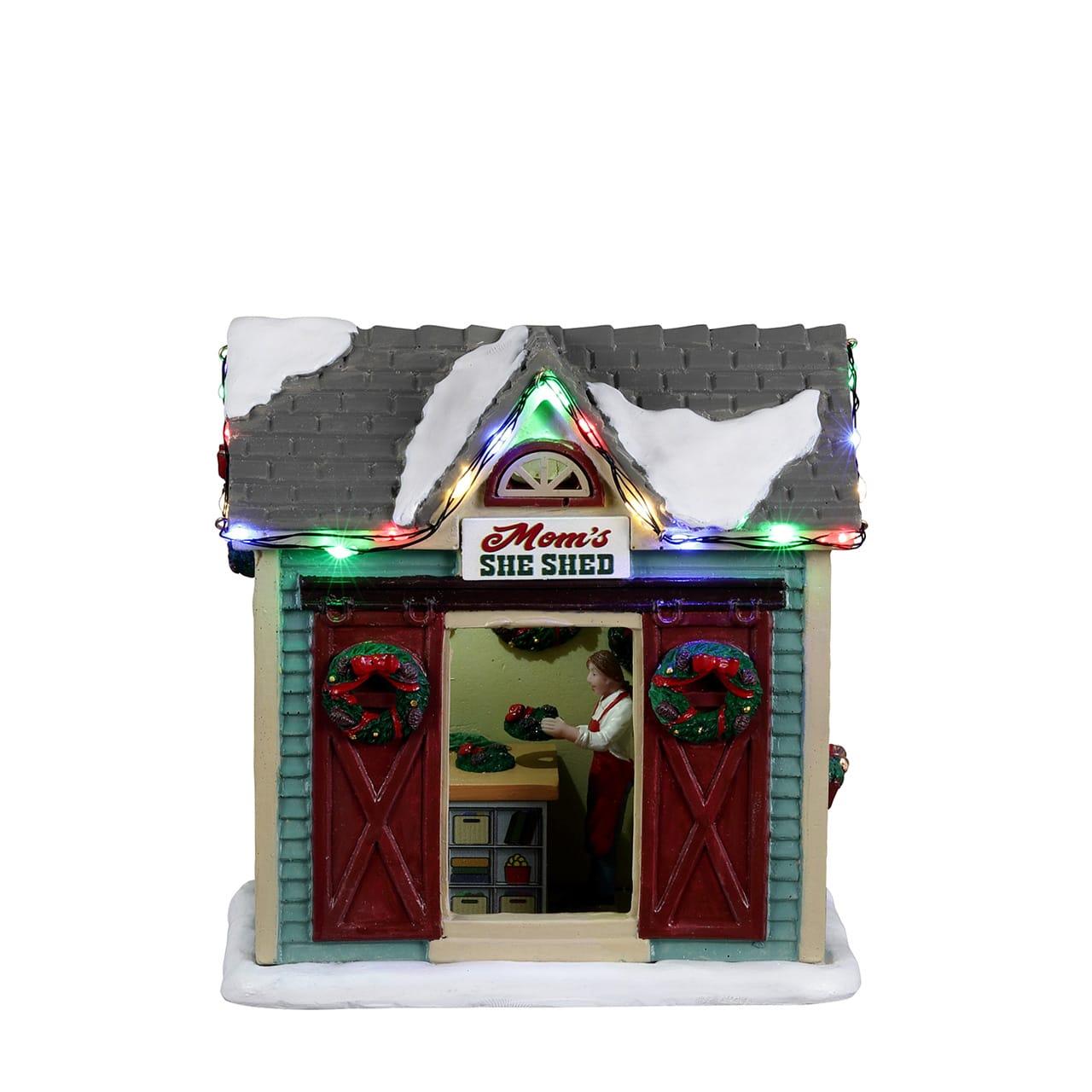 lemax-mom-s-she-shed-harvest-crossing-miniaturhaus image 5
