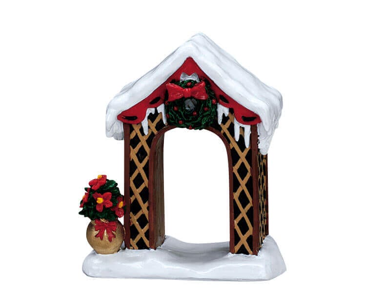 lemax-christmas-arbor-miniatur-laube-weihnachtsdorf image 1