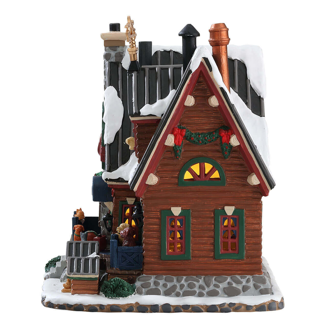 lemax-alpine-lodge-pet-retreat-vail-village-miniaturhaus image 2