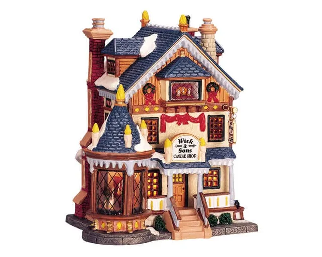 lemax-wick-sons-candle-shop-beleuchtetes-miniatur-haus image 1