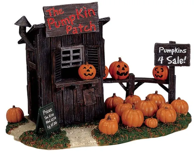 lemax-the-pumpkin-patch-miniaturszene-spooky-town image 1